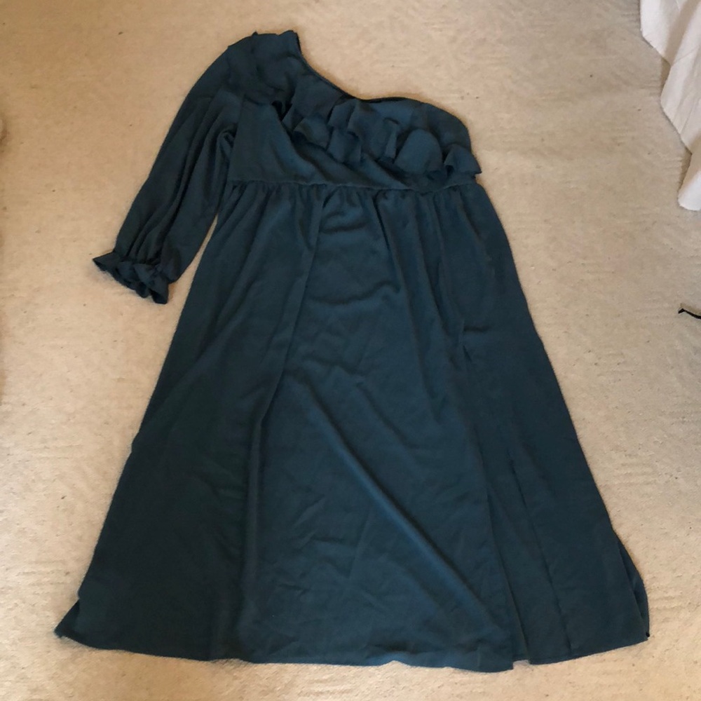 Shein, Beautiful one shoulder dress, worn once for pics! Excellent condition. 4X